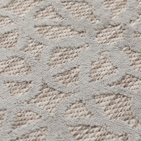 Pelēks āra paklājs 230x160 cm Argento – Flair Rugs-image-4
