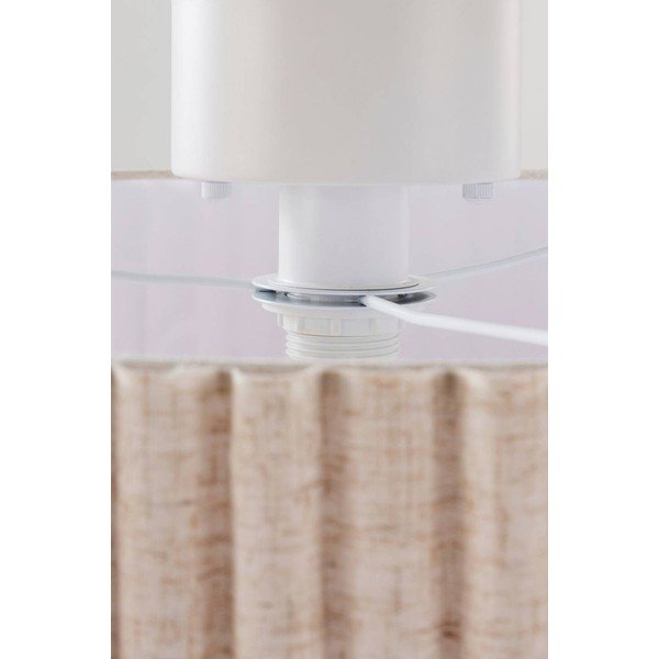 Bēša lina griestu lampa ø 60 cm Alina – Jotex-image-4