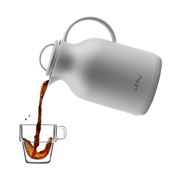 Pelēks termoss Vialli Design, 1 l-image-3