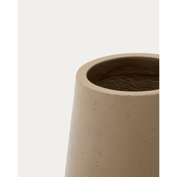 Betona puķu poda apvalks ø 50 cm Calun – Kave Home-image-3