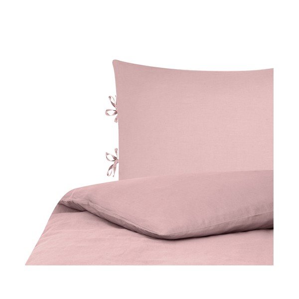 Rozā vienguļamā gultas veļa Port Maine Indica, 135 x 200 cm-image-2