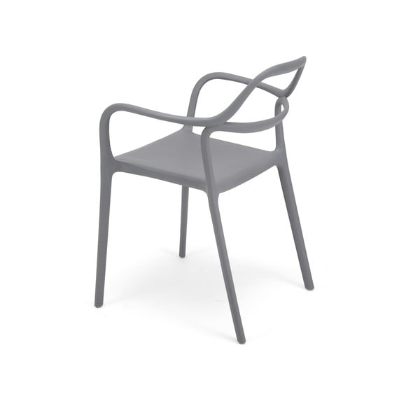 2 pelēku pusdienu krēslu komplekts Bonami Selection Dali Chaur-image-4