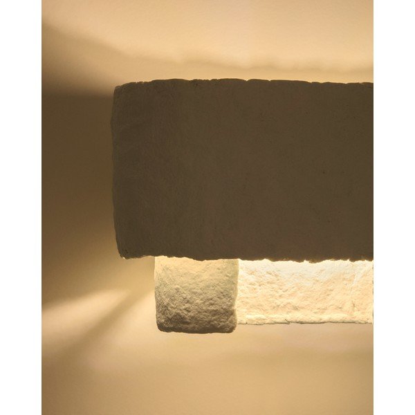Balta sienas lampa Bedala – Kave Home-image-2