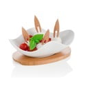 Servēšanas trauciņš ar paliktni un 4 iesmiem Brandani Nuvola