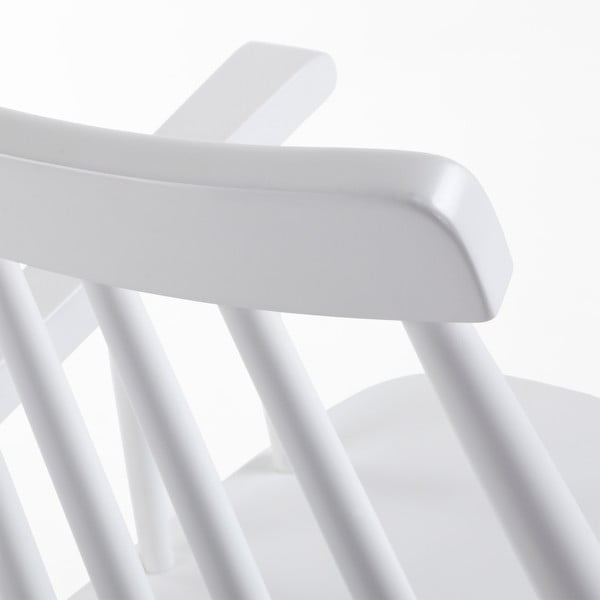 Balts ēdamistabas krēsls no gumijkoka Kave Home Kristie-image-4