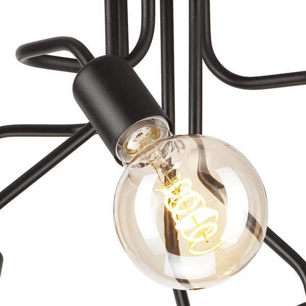 Melna griestu lampa – LAMKUR-image-4