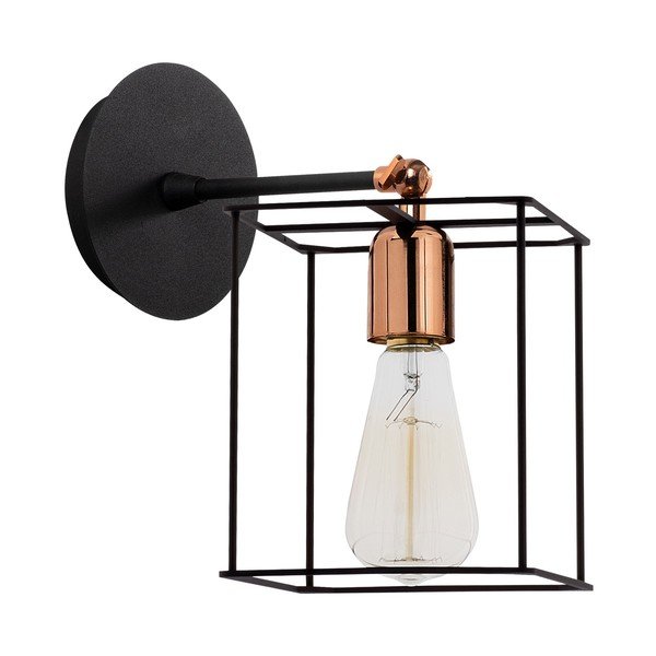 Melna sienas lampa Opviq lights Selimiye-image-2