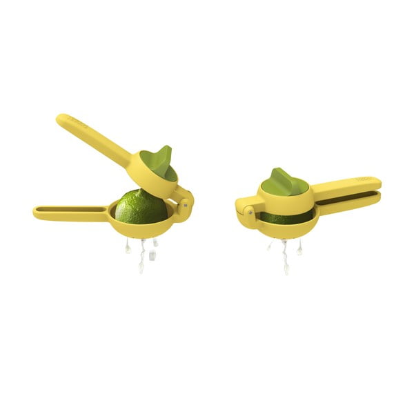 Dzelteni zaļa rokas sulu spiede Joseph Joseph JuiceMax-image-2