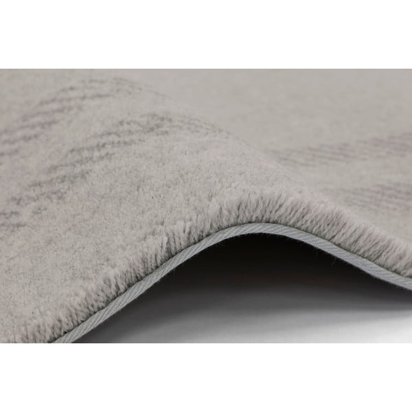 Krēmkrāsas vilnas paklājs 200x300 cm Calisia M Grid Rim – Agnella-image-4