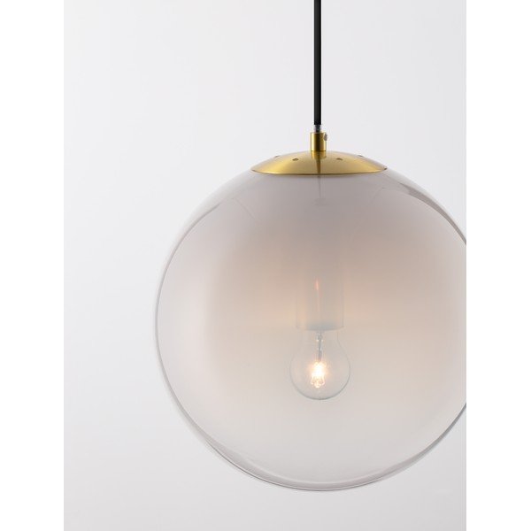 Balta/zelta krāsas stikla piekaramā lampa ø 30 cm Vita – Nova Luce-image-1