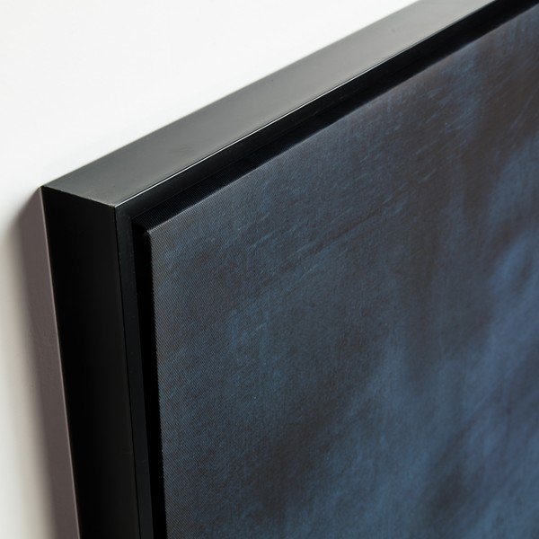 Zila glezna rāmī Kave Home Abstract, 60 x 90 cm-image-1