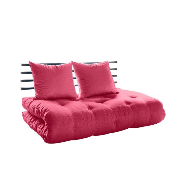 Dīvāns gulta Karup Shin Sano Black/Magenta-image-2
