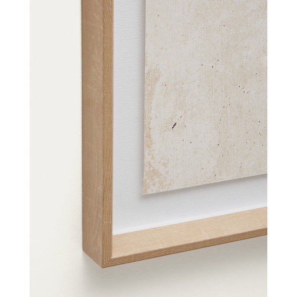 Ar rokām apgleznota glezna ar rāmi/uz audekla 50x70 cm Sormi – Kave Home-image-3