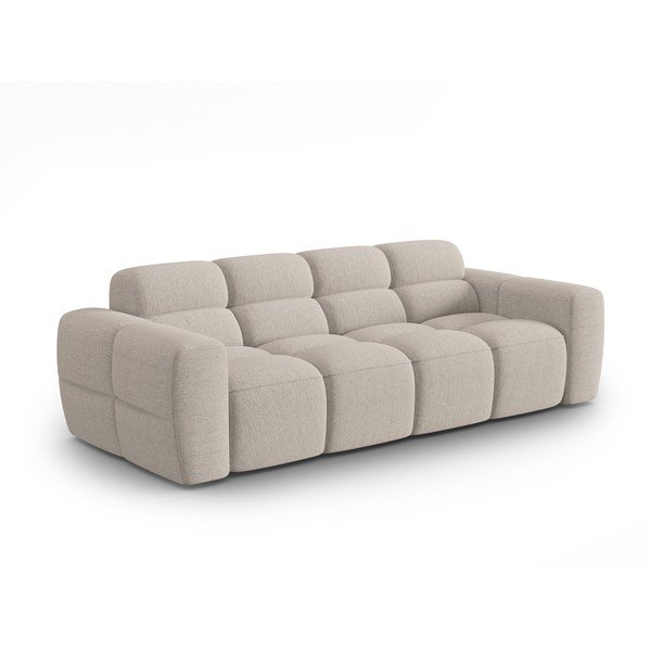 Bēšs dīvāns 256 cm Lisa – Micadoni Home-image-2