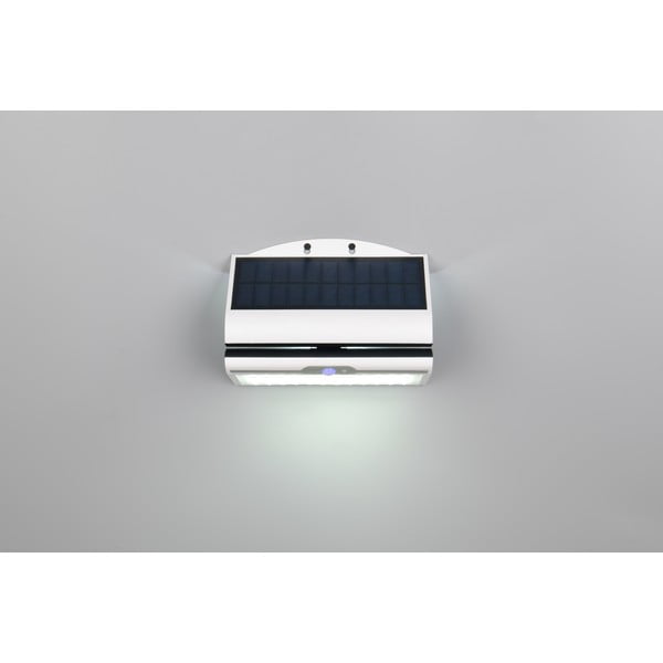 LED sienas āra gaismeklis ar saules baterijām (augstums 18,5 cm) Macapa – Reality-image-2