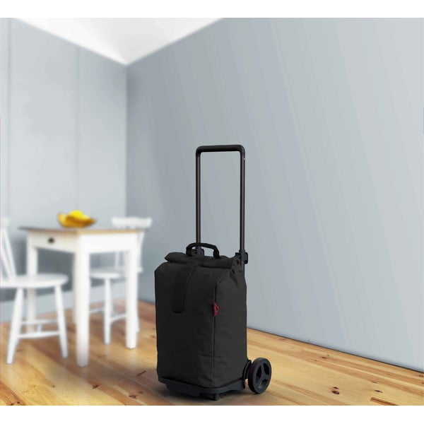 Melna iepirkumu soma uz riteņiem Vileda Born, 50 l-image-1