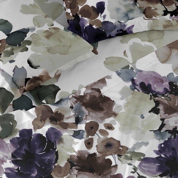Kokvilnas palags ar gumiju Happy Friday Basic Sunset Garden, 140 x 200 cm-image-4