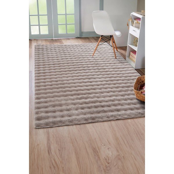 Bēšs mazgājams paklājs 150x230 cm Bubble Emarald – Mila Home-image-1