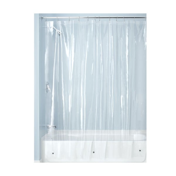Caurspīdīgs dušas aizkars iDesign PEVA, 183 X 183 cm-image-2