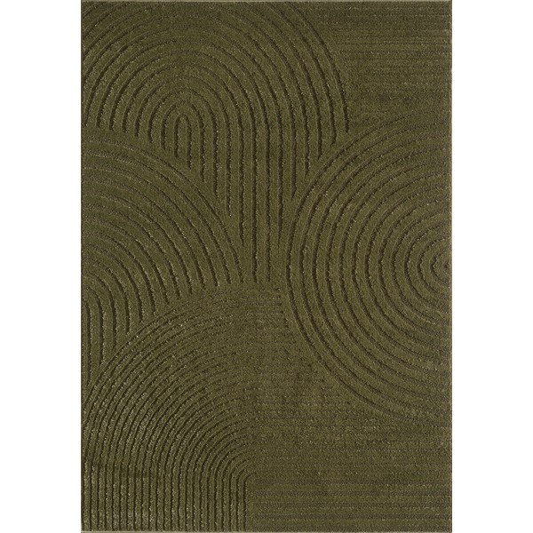Tumši zaļš paklājs 160x230 cm Whirl – ESTE