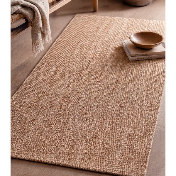 Dabīga toņa džutas celiņa paklājs 80x200 cm Bouclé – Hanse Home-image-1