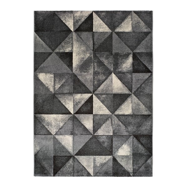 Pelēks paklājs Universal Delta Triangle, 57 x 110 cm