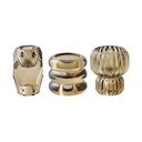 Stikla svečturi tējas svecītēm (3 gab.) – House Nordic