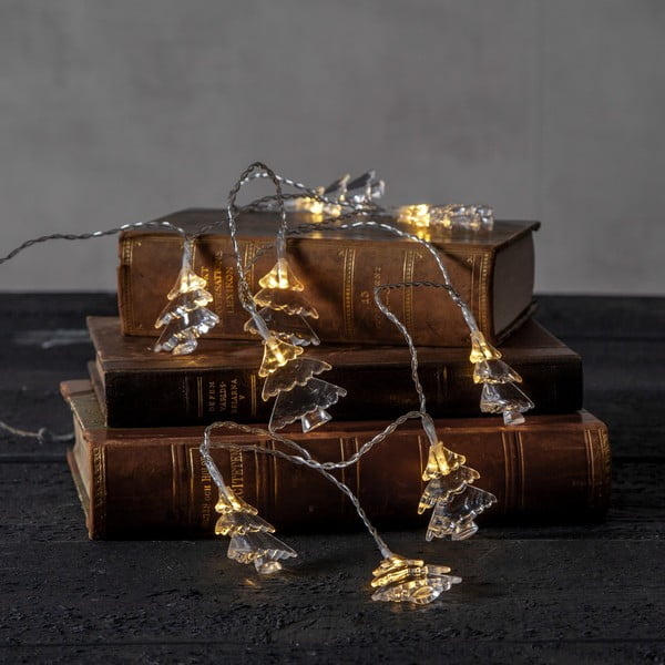 Lampiņu virtene ar Ziemassvētku motīvu spuldžu skaits 10 gab. garums 135 cm Izy Christmas Trees – Star Trading