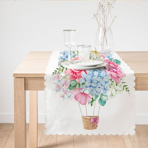 Dekoratīvais galdauts Minimalist Cushion Covers Colourful Flowers, 45 x 140 cm