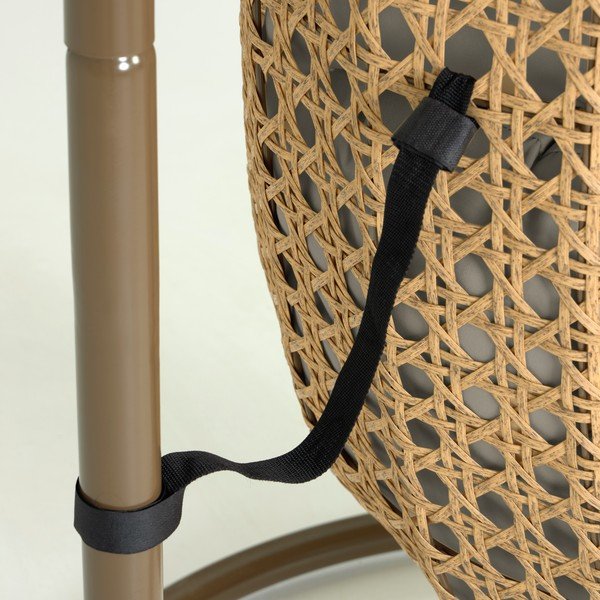 Piekaramais dārza krēsls ar statīvu Kave Home Cira-image-4