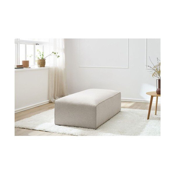 Bēšs modulārais kāju soliņš Megeve – Bobochic Paris-image-4
