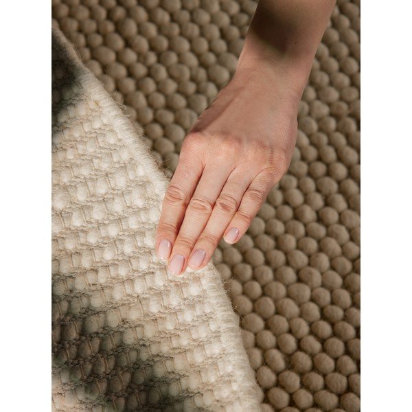 Dabīga toņa ar rokām darināts vilnas apaļš paklājs ø 200 cm Richmond Diana – Ted Baker-image-4