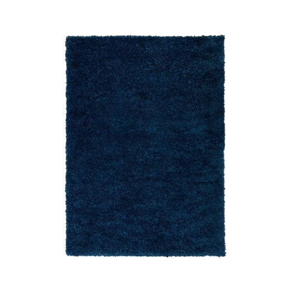 Tumši zils paklājs Flair Rugs Sparks, 80 x 150 cm