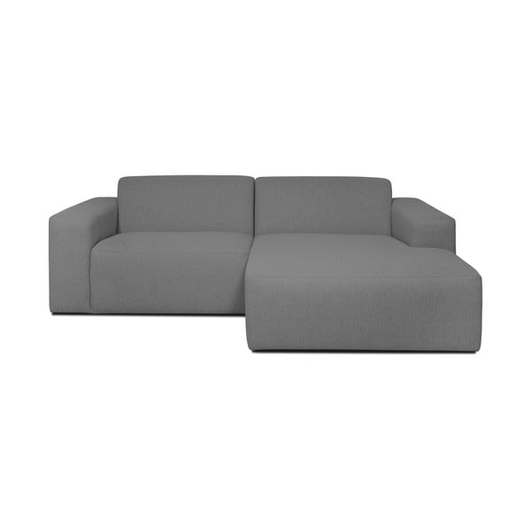 Pelēks stūra dīvāns (labais stūris) Roxy – Scandic