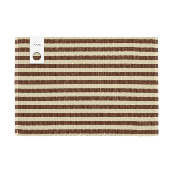Galda paliktņi no džutas maisījuma (2 gab.) 33x48 cm Statement Stripe – Södahl-image-2