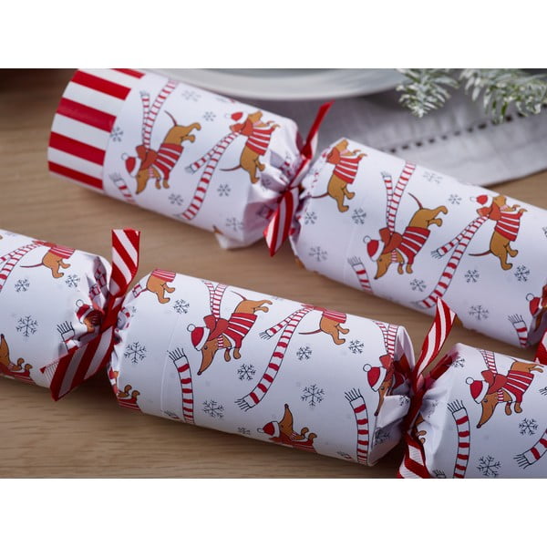 Ziemassvētku pārsteiguma konfektes (6 gab.) Racing Sausage Dog – Robin Reed-image-2