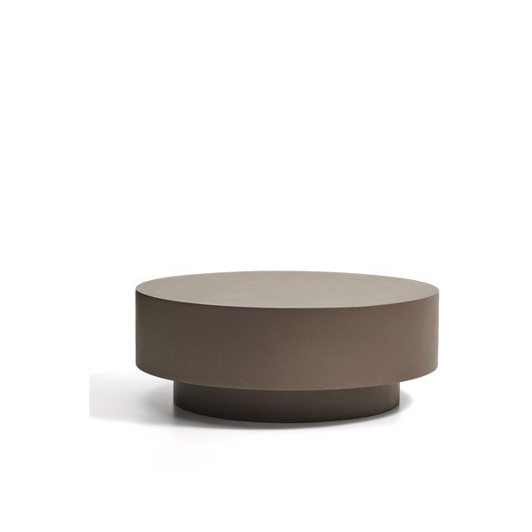 Betona apaļš dārza kafijas galdiņš ø 60 cm Garbet – Kave Home