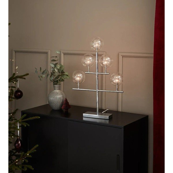 Sudraba svečturis Markslöjd Maestro, augstums 59 cm-image-1