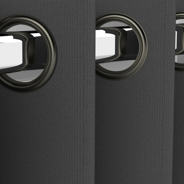 Melnbalts drēbju skapis 185x182 cm Tom - TemaHome -image-1