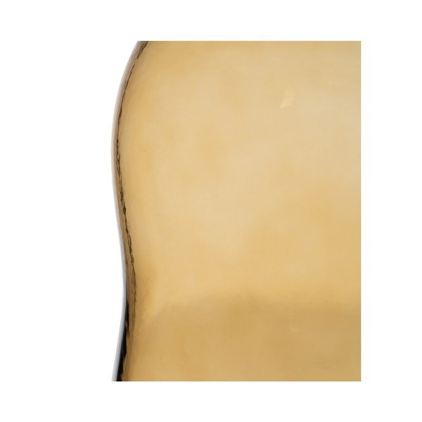 Okera dzeltena stikla vāze (augstums 35 cm) Amber – Ixia-image-2