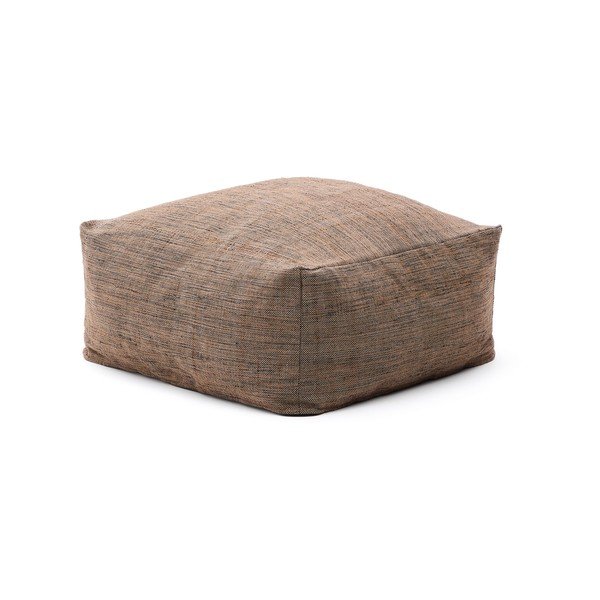 Oranžs/dabīga toņa pufs Vedell – Kave Home