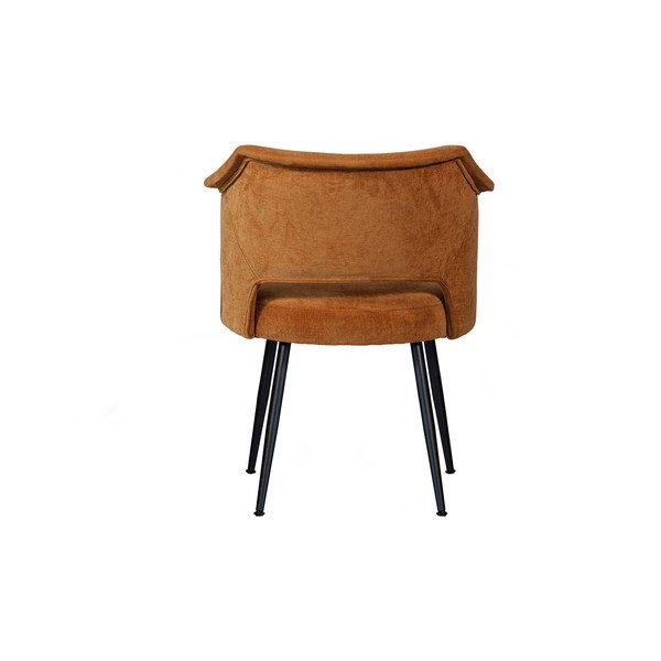 Okera dzelteni samta pusdienu krēsli (2 gab.) Sits – Basiclabel -image-3