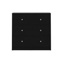 Melna kumode Tvilum May, 72 x 68 cm