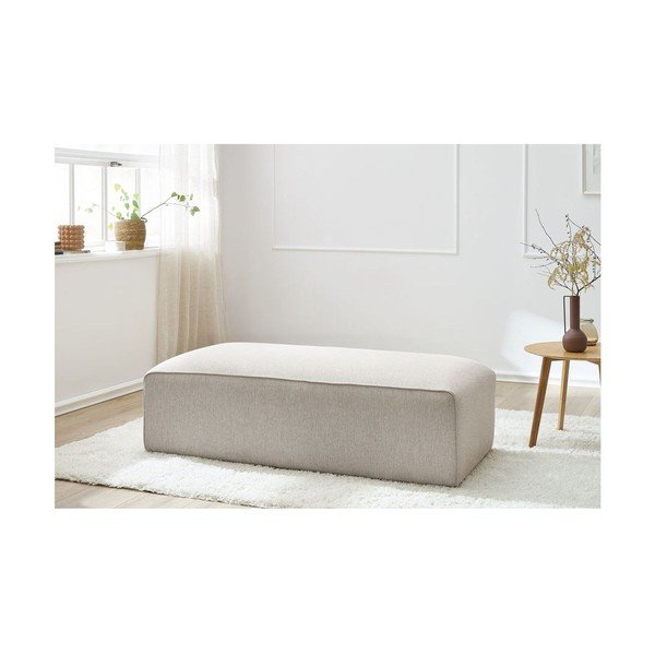 Bēšs modulārais kāju soliņš Megeve – Bobochic Paris-image-1
