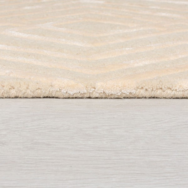 Bēšs vilnas paklājs Flair Rugs Diamonds, 160 x 230 cm-image-3