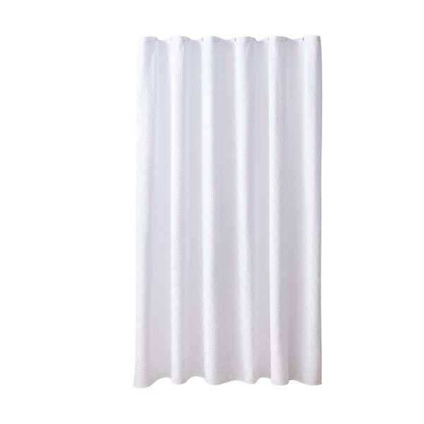 Balts mikrošķiedras aizkars 180x200 cm Baltic – douceur d'intérieur-image-2