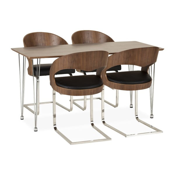 Kokoon Design Mona valriekstu koka krēsls-image-2