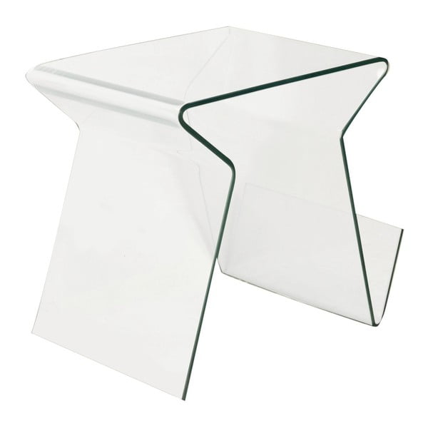 Stikla kafijas galdiņš/žurnālu plaukts Evergreen House Ra-image-1