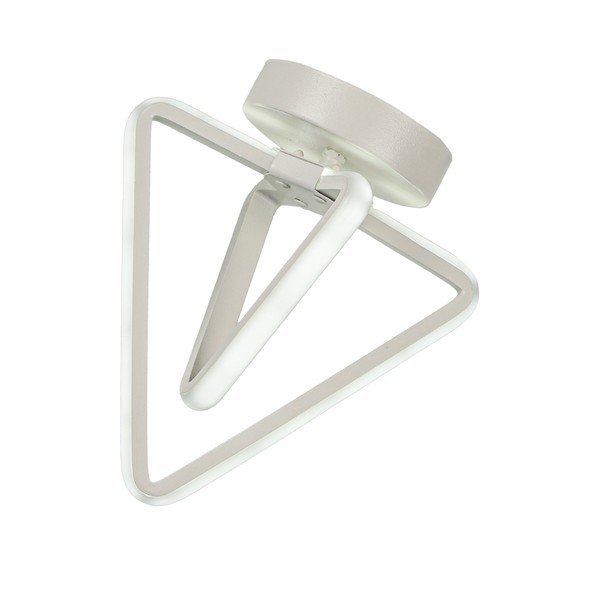 Balta metāla LED griestu lampa Baris – Squid Lighting-image-3