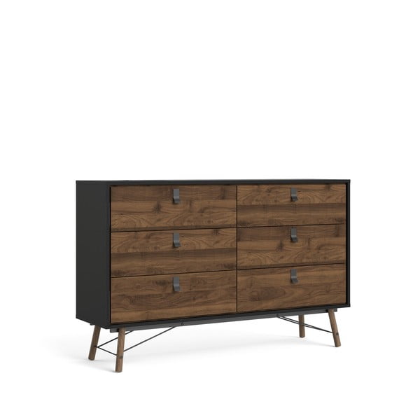 Tumši brūna kumode Tvilum Ry, 150 x 95 cm-image-2